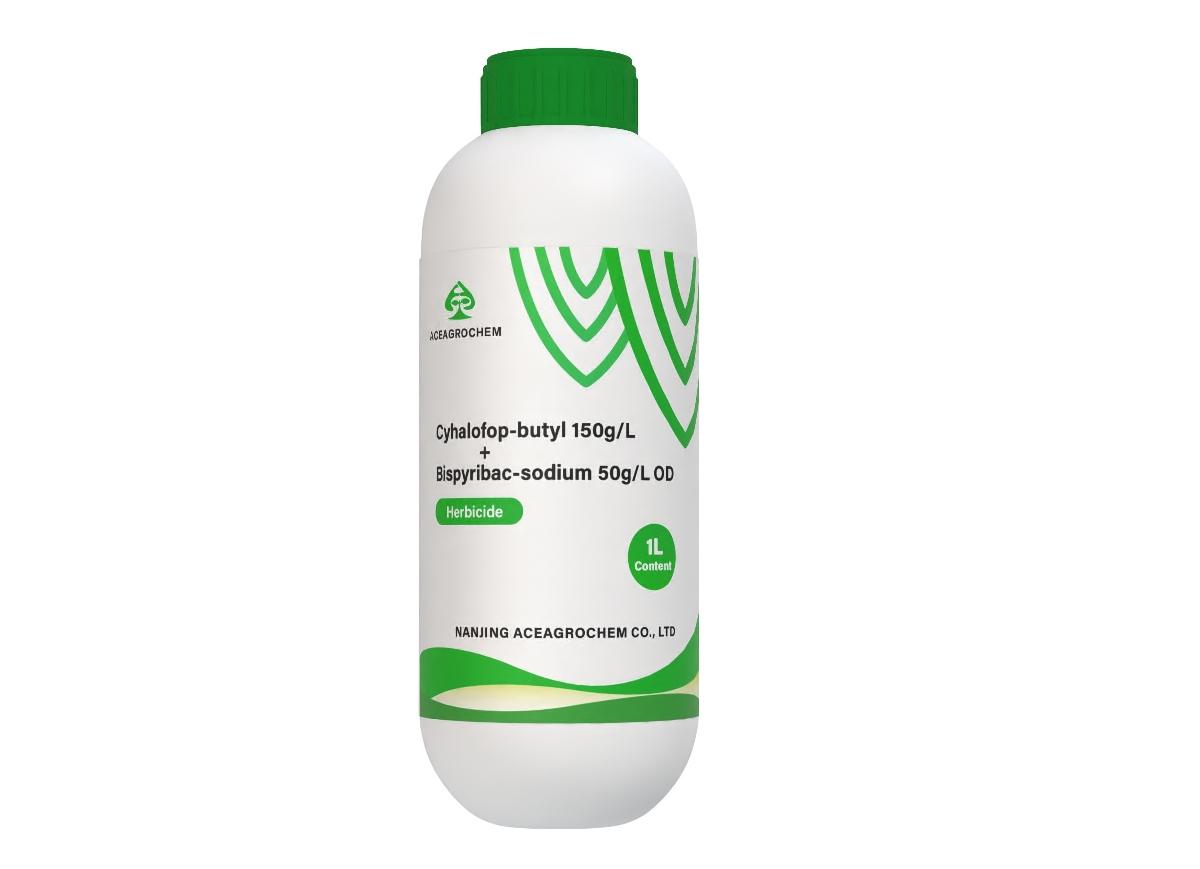 Cyhalofop-butyl 150g/L + Bispyribac-sodium 50g/L OD